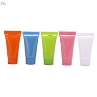 FIL 5pcs cosmetic soft tube 10ml plastic lotion containers empty refilable bottles OP