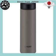 【Dishwasher Compatible・One-piece Packing Model】TIGER Thermal Flask 300ml, White Water OK, Screw Stainless Bottle. Easy to wash with only 2 parts, easy cap, vacuum insulated, keeps drinks hot or cold, can be used as a tumbler, Cocoa Beige MMP-W030CP