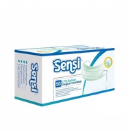 Sensi Masker Earloop / Masker Biasa 3Ply SENSI 1 BOX 50 Pcs Mask Ready