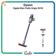 【國際電壓/無需變壓】 Dyson Digital Slim Fluffy Origin SV18 輕量無線吸塵機 <平行進口> Dyson Digital Slim Origin  SV18 FF 