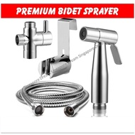 Premium Stainless Steel Bathroom Toilet Hand Held Portable Bidet Spray