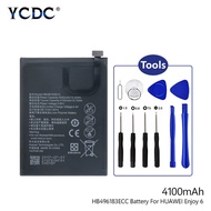 Original Mobile Phone Battery HB496183ECC 4100mAh For Huawei NCE-AL00 Enjoy 6 Enjoy6 Replacement Li-