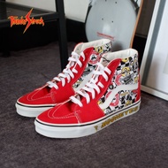 VANS SK8 HI X MOONEYES RED ORIGINAL RESMI 100%