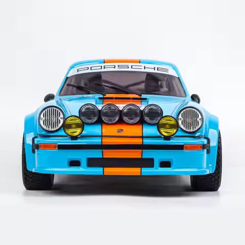 POR934 OffRoad Rally Car Blue, GulfSticker, Tractionhobby Por934, PrimalRC Porsch, Scaled RC, RC Car