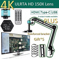 Full HD 4K Electron Microscope For Soldering IMX415 48MP HDMI USB Digital Camera 150X Lens Reinforce