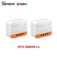 【Exclusive Discount】 1-10Pcs Itead Sonoff Zbminil2 Zigbee DIY Smart Switch Module No Neutral Wire Re