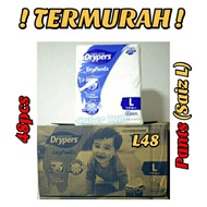 FS RM0 SM ONLY [ Lampin Murah ] Drypers Pants Saiz  L 48