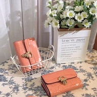 COACH Counter Style Crocodile Pattern Middle Clip American outlet United States Daigou Shipped Withi