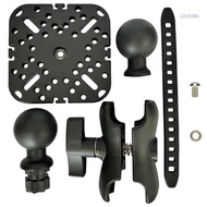 【CH】 Fish Finder Mount Base Marine Fish Finder Mount Base Mount Fish Finder Bracket 360 Degree Rotat