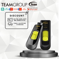 Team Group C145 32GB USB 3.2 Gen1 up to 100MB/s Flash Drive Black/Yellow (TC145332GY01)