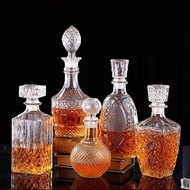 BlingBox glass bottle - Glass bottle, super thick, sturdy glass bottle for drinks, capacity 750ml/80