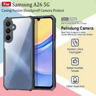 SAMSUNG A26 5G Shockproof Camera Protection Transparent Casing