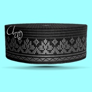 Peci BELANG ABU SILVER woven songket SONGKO ijab kabul SONGKOK children KOPYAH para qori