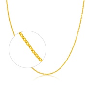 CHOW TAI FOOK 999.9 Pure Gold Chain Necklace - F153022