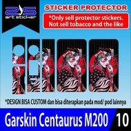 SKIN Sticker Garskin Centaurus M200 Backdoor Fullbody Blue Hexx