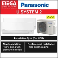 PANASONIC U SYSTEM 2 AIRCON + FREE INSTALLATION