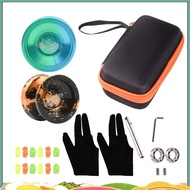 Aluminum Alloy Responsive Unresponsive Yoyo +  Professional Orange Black Unresponsive Yoyo, Easy to 