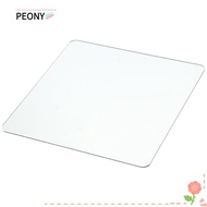 PEONYSG 4 Pack Wall Mirror Tiles, Acrylic Self Adhesive Square Mirror, Flexible 8 X 8 Inch Acrylic M