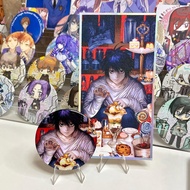 Death Note/Lawliet/Death Note Merchandise L Stand Colored Paper Pendant Keychain Badge Gift/gerd