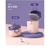 Portable Baby Milk Powder Container Feeding Box Milk Powder Container Food Fruit Storage Container B