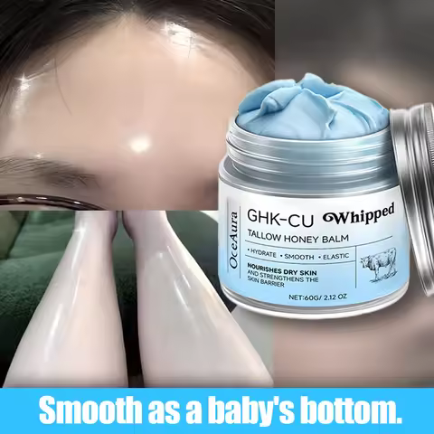 Copper Peptides PDRN GHK-Cu Beef Tallow for Skin Blue Balm Manuka Honey Face and Body Moisturizer Ma