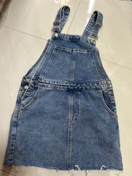 牛仔吊帶裙
