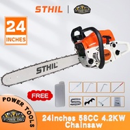 ☎✤STHIL 22/24 inches Portable Chainsaw Gasoline 070 Chainsaw Original Steel Mini Power Saw Power Too