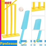 <COD> Cricket Toy Set for Beginners Cricket Bat and Ball Set for Children Kids Cricket Set for Fun P