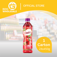 Ribena PET 100% Strawberry 24 x 450ml