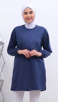 KAOS TUNIK WANITA /KAOS TUNIK WANITA POLOS/KAOS TUNIK KAUM MUSLIMAH BASIC