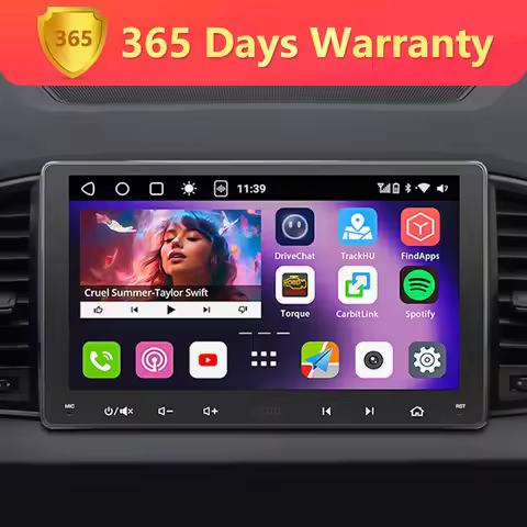 9 inch 6G+128G Android Car Stereo 2 Din Touch Screen Wireless Apple Car Play Bluetooth Auto Radio Mu