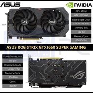 NVIDIA Asus ROG Strix GTX1660 Super Gaming 6G GDDR6 Graphic card GPU