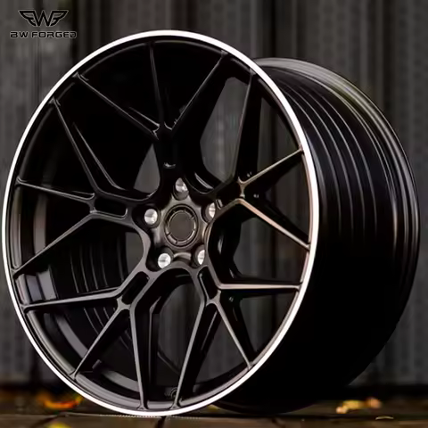 BW Custom Forged Wheels 5x114.3 5x120 17 18 19 20 21 22 24 Inch Monob Forged for Vossen Lc3-05 Chrom