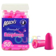 Mack's DreamGirl Dream Girl Soft Foam Earplug - Small Ear Canals Sleeping Ear plug