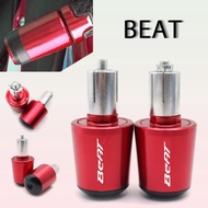 For Honda Beat 110 Fi V1 V2 V3 All Years Motorcycle Accessories 22MM Handlebar Grips Handle Bar Cap End Plugs