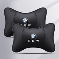 PU Leather Headrest Neck Pillow Car Head Neck Pillow For  BMW X1 X2 X3 X4 E84 F84 F39 E83 F25 G01 F9