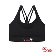 Bme เสื้อชั้นในสวมหัวไร้โครง(Sport Bra)Collection kitty รุ่น MER013 มี 3สี สีม่วง สีเบจ สีดำ New M.6
