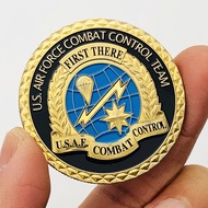 Us Air Force Gold-Plated Medal Embossed Eagle Gold Coin Coin Creative Play Commemorative Coin