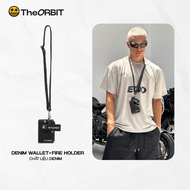 COMBO Card Wallet Accessories + Fire Holder Keychain ORBIT – Streetwear Accessories