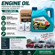 PERODUA FULLY 0W20 3L BEZZA 1.0 AXIA VIVA MYVI 1.0 ENGINE OIL SYNTHETIC