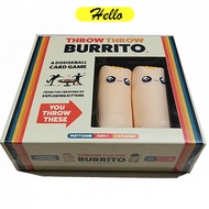 Parent-Child Party Board Game English Version throw throw burrito Throw burrito Corn Pancake Board G