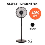 IONA 12 Inch Air Circulation Standing Fan | High Velocity Oscillating Stand Fan - GLSF121