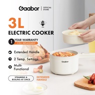 Gaabor 3L Multifunctional Electric Skillet Hot Pot Electric Cooker Mini Wok Pan EC-30M01A