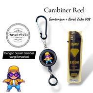 GANTUNGAN [ COD ] Cute Astronaut Cartoon Character Lighter Keychain - Unique, Multipurpose, Creative