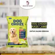 Dog Choize Adult Lamb Flavour | Makanan Anjing Dog Choize rasa Domba ukuran 800gr Freshpack