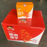 Weilong เส้นบุก หม่าล่า หมาล่าบุก ขนมบุกหมาล่า ขนมทานเล่นรสหม่าล่า อาหาร อร่อยชาลิ้น ลองแล้วจะติดใจ