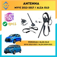 OEM Perodua Myvi Lagi Best 2011-2017 / Alza Antenna Assy Set With Base Cover 86300-BZ180