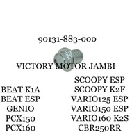 LOWER OIL BOLT Bolt DRAIN PLUG 12x15 BEAT VARIO 90131-883-000 HONDA AHM