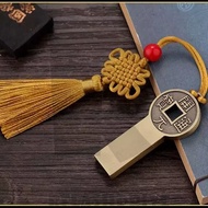 Chinese style copper coin pen style hard drive 1GB 2GB 4GB 8GB 16GB 32GB 64GB 128GB 2TB USB 2.0 flas