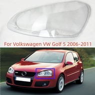 For Volkswagen VW Golf 5 2006-2011 Right / Left Headlight Shell Lamp Shade Transparent Lens Cover He